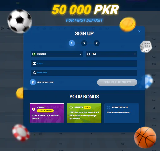 Registrazione Mostbet